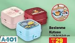 BESLENME KUTUSU 14,5X14,5X9 CM